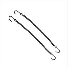 EuroStil 12 Gomas Con Gancho Negro