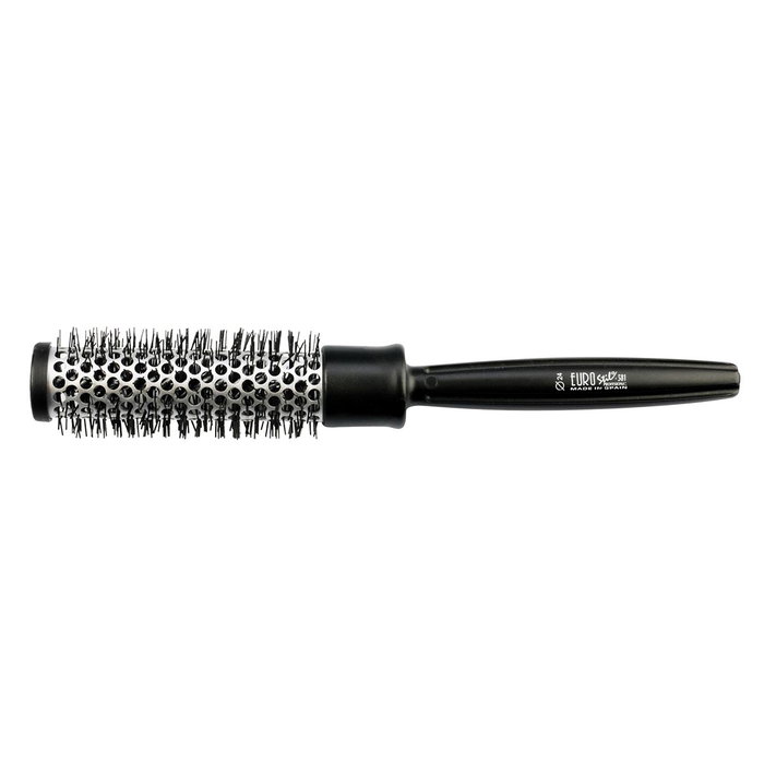 EUROSTIL Cepillo Térmico Mango de Plástico 24mm EUROSTIL Cepillo Térmico Mango de Plástico 24mm