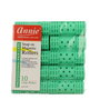 Annie Rulos para el pelo grandes color verde (10 uds)