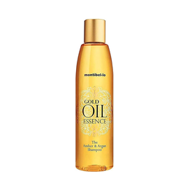 Montibello Gold Oil Shampoo - Aceite Capilar con Oro - Para un Cabello Brillante y Sano - 250 ml