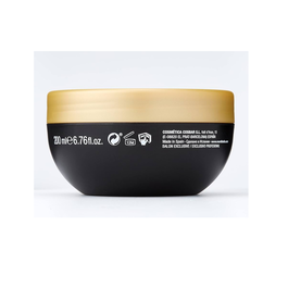 Montibello Gold Oil Mask - Mascarilla Facial con Aceites - Tratamiento de Hidratación y Nutrición - 200 ml