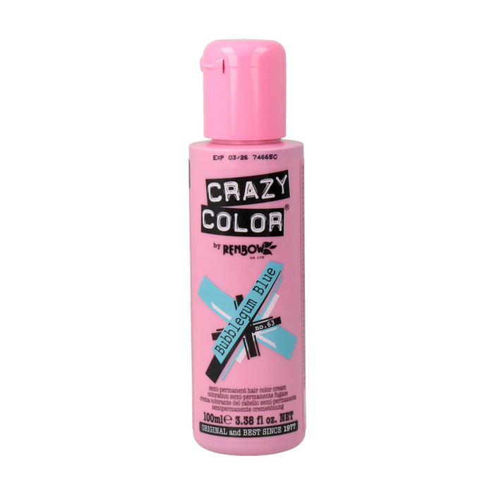 Crazy Color 63 Bubble Gum Blue Crazy Color 63 Bubble Gum Blue