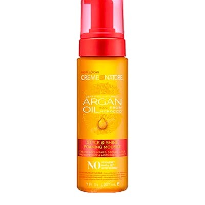 Creme Of Nature Argan Style & Shine Foaming Mousse 207ml