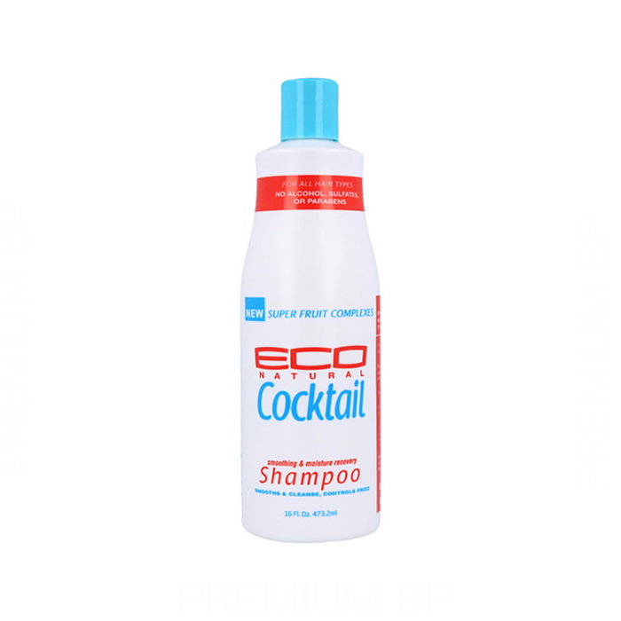 Eco Styler Champú Super Fruit Cocktail con Aminoácidos de Colágeno 473 ml Eco Styler Champú Super Fruit Cocktail con Aminoácidos de Colágeno 473 ml