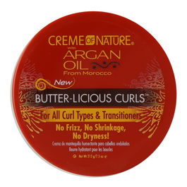 Creme of Nature Argan Oil Butter Licious Curls Crema Hidratante 212 Gr