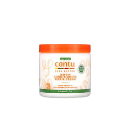 Cantu Shea Butter Crema Reparadora Acondicionadora sin Aclarado con Manteca de Karité para Cabello, 453g