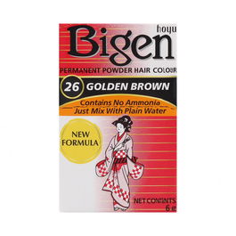 Bigen 26 Marrón Dorado 6G Baño de Color