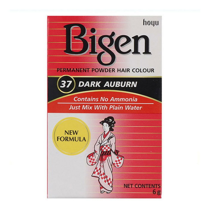 Bigen 37 Castaño 6G / Caoba Oscuro Tinte Permanente en Polvo