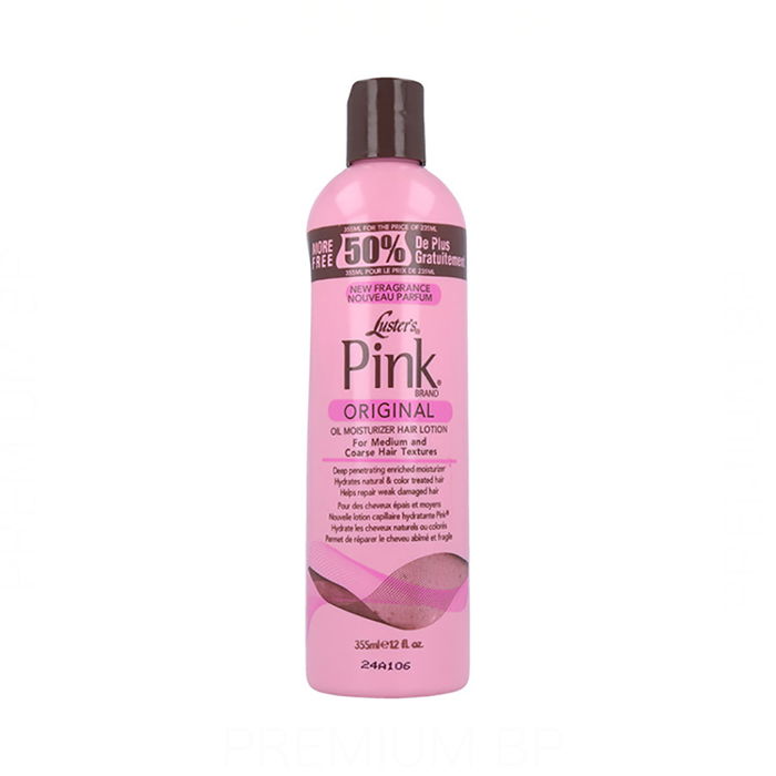 Luster Pink Oil Moist Loción Original Hidratante con ProVitamina B5 para Cabello 355 ml / 12 oz Luster Pink Oil Moist Loción Original Hidratante con ProVitamina B5 para Cabello 355 ml / 12 oz