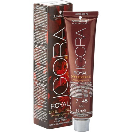 Schwarzkopf IGORA ROYAL 7-48 rubio medio beige rojo 60 ml