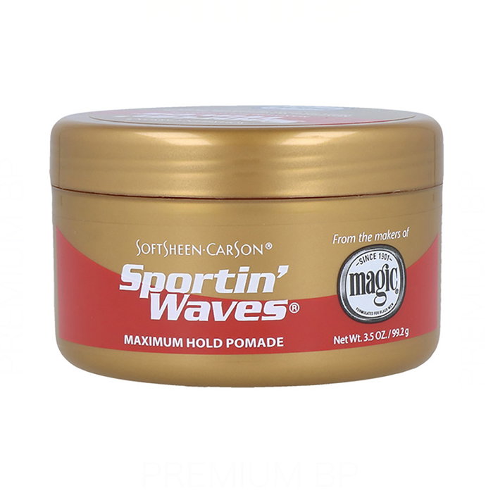Soft & Sheen Carson Sportin Waves Max Pomade Gold 99.2g Soft & Sheen Carson Sportin Waves Max Pomade Gold 99.2g