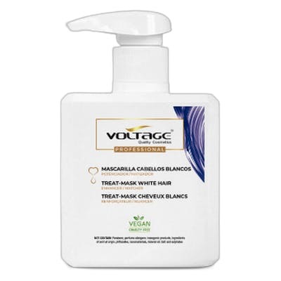 Voltage Professional Mascarilla para Cabellos Blancos y Grises 500 ml