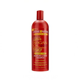 Creme of Nature Champú de Aceite de Argán para Humectación y Brillo sin Sulfatos 591 Ml