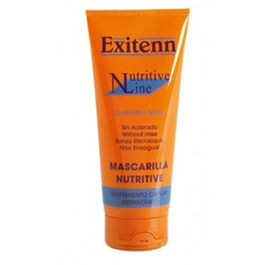 Exitenn Mascarilla Nutritiva Sin Aclarado 200ml Cabello Seco y Puntos Abiertos Aporta Brillo y Suavidad