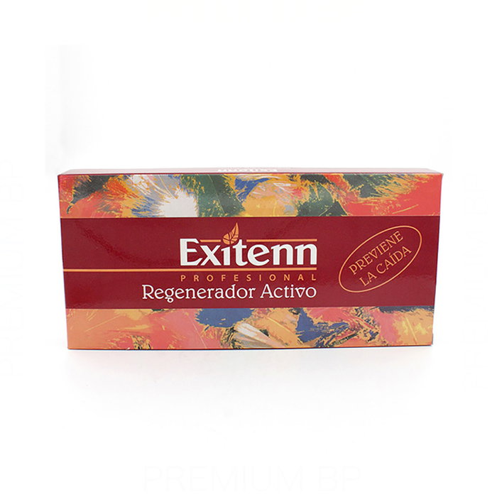 Exitenn Amp Regenerador Activo+placenta 10x7 Ml Tratamiento Anticaída Exitenn Amp Regenerador Activo+placenta 10x7 Ml Tratamiento Anticaída