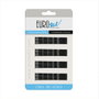 EuroStil Clips Ondulados Negro 70mm (24 Unidades)