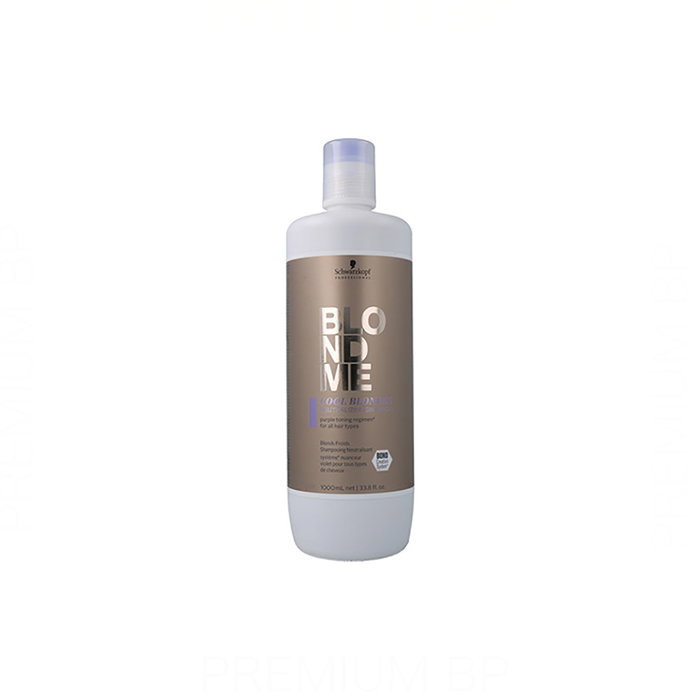 Schwarzkopf Blondme Cool Blondes Neutralizing Shampoo 1000ml