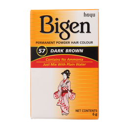 Bigen 57 Dark Brown Baño de Color 6 gr