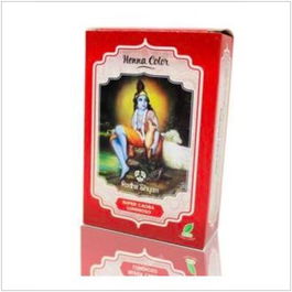 Radhe Shyam Henna Polvo Super Caoba Luminoso 100Gr