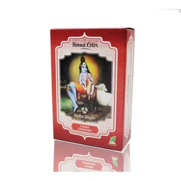 Radhe Shyam Henna en Polvo Caoba Luminoso 100g