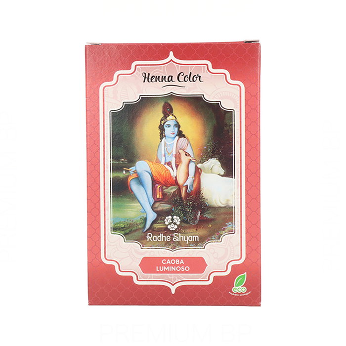 Radhe Shyam Henna en Polvo Caoba Luminoso
