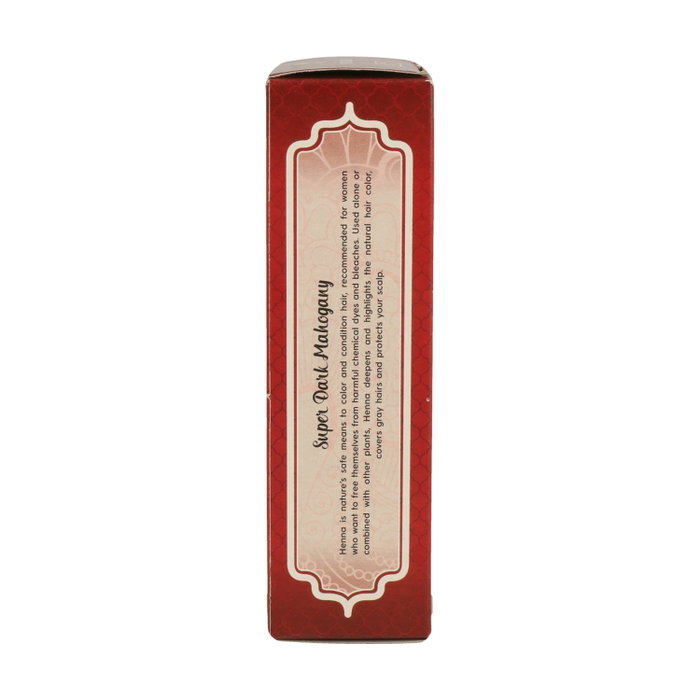 Radhe Shyam Henna en Polvo Super Caoba Oscuro 100g
