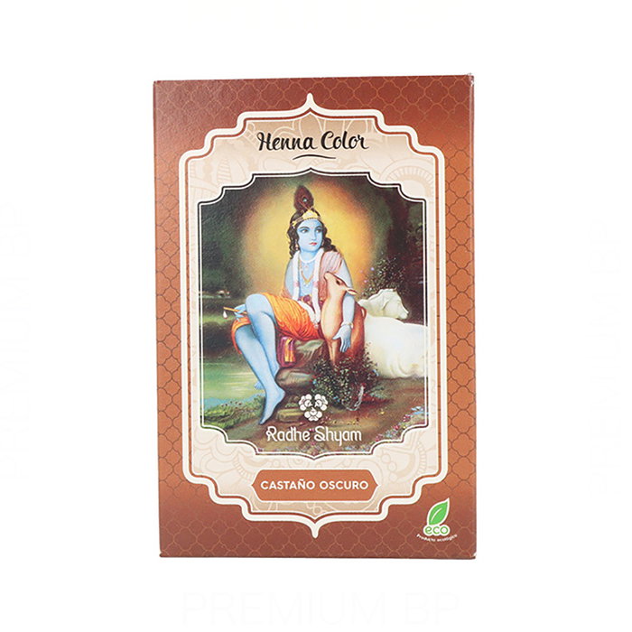 Radhe Shyam Henna en Polvo Castaño Claro