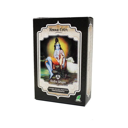 Radhe Shyam Henna en Polvo Castaño Oscuro Profundo 100g Radhe Shyam Henna en Polvo Castaño Oscuro Profundo 100g