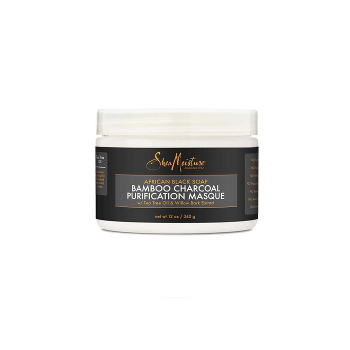 Shea Moisture Mascarilla African Black Soap Bamboo Charcoal 340g Shea Moisture Mascarilla African Black Soap Bamboo Charcoal 340g