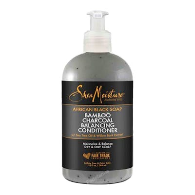 Shea Moisture African Black Soap Bamboo Charcoal Acondicionador 384 ml