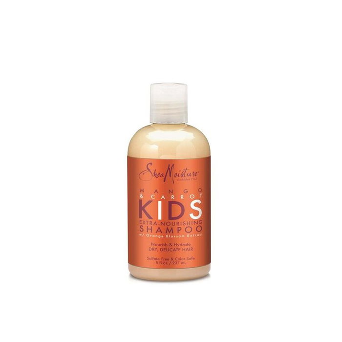 Shea Moisture Champú Extranutritivo para Niños con Manteca de Karité, Mango y Zanahoria 237ml Shea Moisture Champú Extranutritivo para Niños con Manteca de Karité, Mango y Zanahoria 237ml