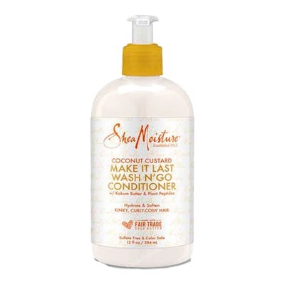 Shea Moisture Coconut Custard Make It Last Wash N'Go Conditioner 384ml