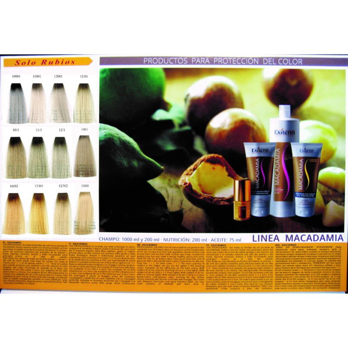 Exitenn Color Creme 770 Tinte de Coloración Profesional con Colágeno para Hidratación, Nutrición, Brillo y Cobertura Total de Canas