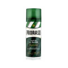 Proraso Espuma de Afeitar Eucalipto para Todo Tipo de Barbas Refrescante y Tonificante 100 ml
