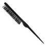 EUROSTIL Cepillo Crepar Plano Nylon Negro