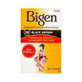 Bigen Baño de Coloración 58 Black Brown 6 Gr
