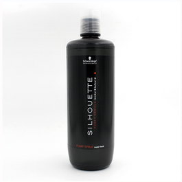 Schwarzkopf Silhouette Pump Spray Super Hold Fijación Extra Fuerte Brillo Natural 1000 Ml