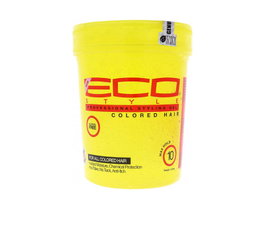 Eco Style Gel para Cabello Teñido Color Amarillo