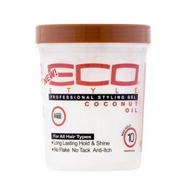 Eco Styler Styling Gel Coconut 946 ml Gel de Peinado Profesional con Fijación Duradera y Control de Frizz
