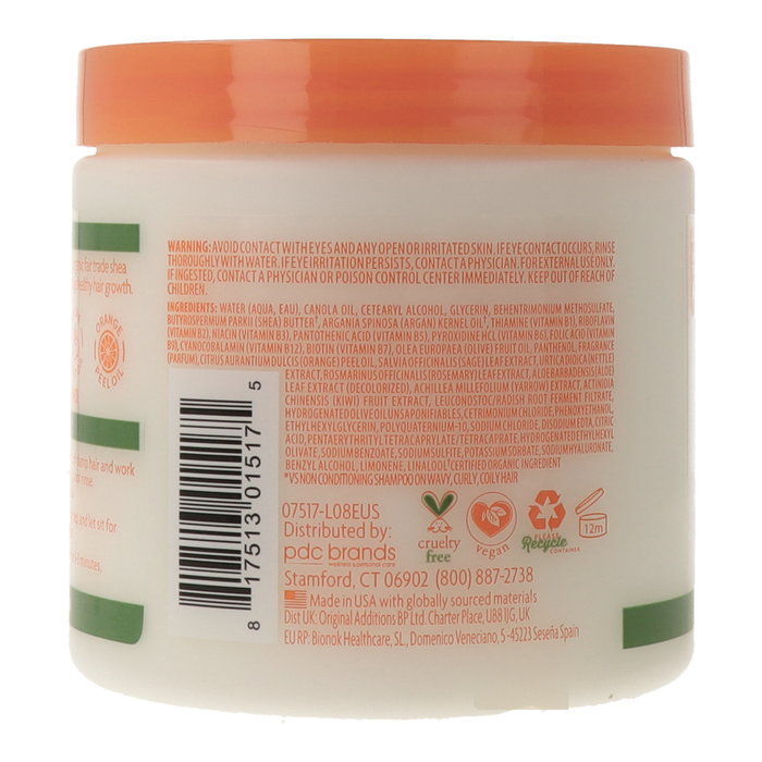 Cantu Acondicionador sin Aclarado con Aceite de Argán para Cabello Seco, Grueso y Dañado 453g Cantu Acondicionador sin Aclarado con Aceite de Argán para Cabello Seco, Grueso y Dañado 453g