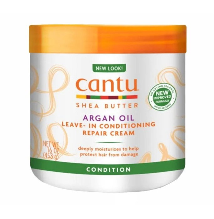 Cantu Argan Oil Leave-In Conditioning Repair Cream 453g Cantu Argan Oil Leave-In Conditioning Repair Cream 453g