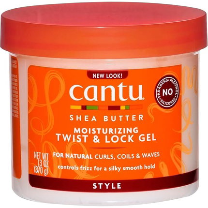 Cantu Shea Butter For Natural Hair Moisturizing Twist & Lock Gel 370g