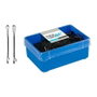 Eurostil Pack de 300 Clips Negros 50mm