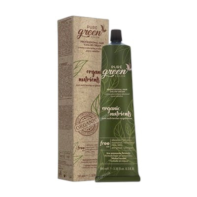 PURE GREEN Crema Colorante 9 - 100 ml, Tinte Capilar Crema 9 PURE GREEN Crema Colorante 9 - 100 ml, Tinte Capilar Crema 9