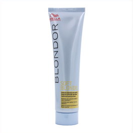 Wella Blondor Cream Soft Blonde Decolorante 200 g para Aplicación Directa al Cuero Cabelludo