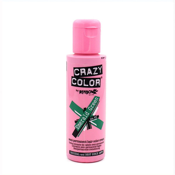 Crazy Color 53 Esmeralda Green Crazy Color 53 Esmeralda Green