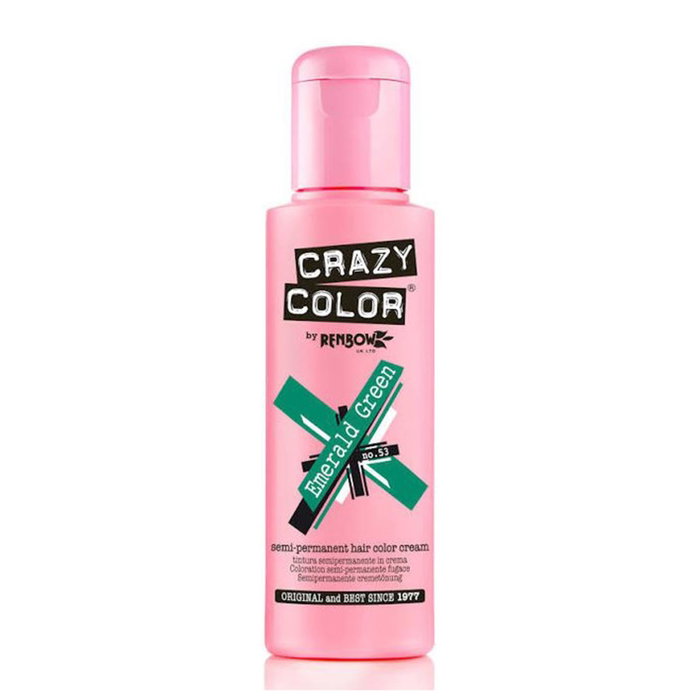 Crazy Color 53 Esmeralda Green Crazy Color 53 Esmeralda Green