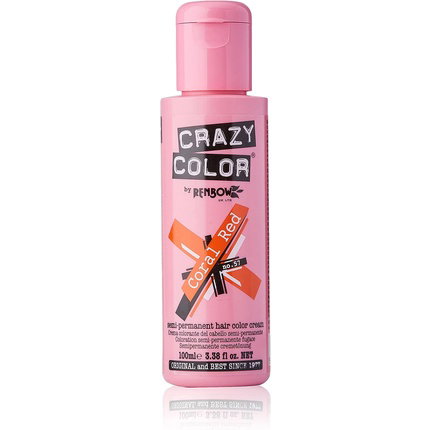 Crazy Color 57 Coral Red