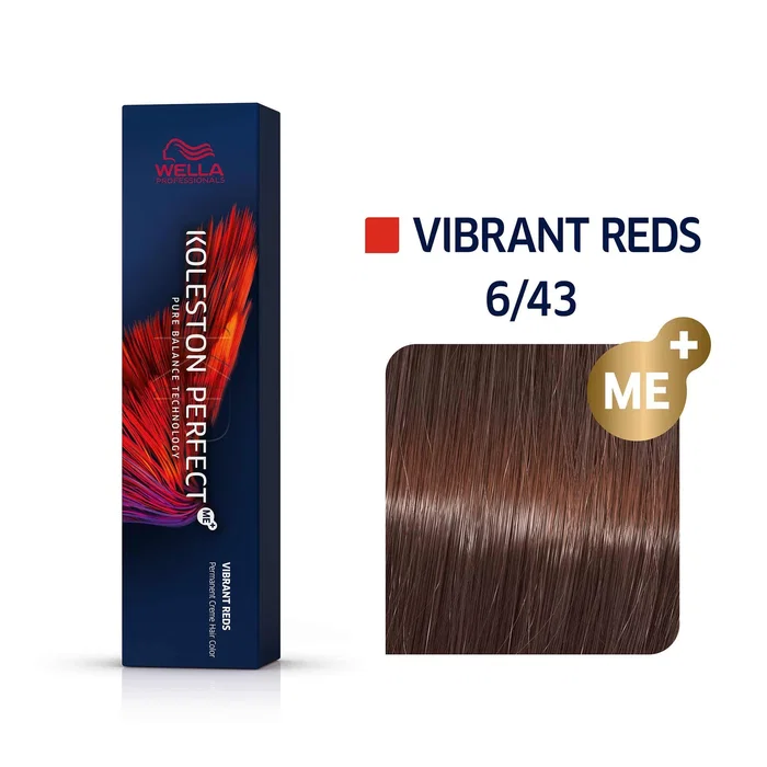 Wella Professionals Koleston Perfect Me+ 6/43 Rubio Oscuro Cobrizo Dorado Wella Professionals Koleston Perfect Me+ 6/43 Rubio Oscuro Cobrizo Dorado
