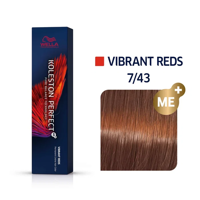 Wella Professionals Koleston Perfect ME+ 7/43 Vibrant Reds
